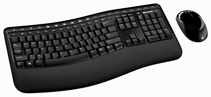 Клавиатура + мышь Microsoft Wireless Comfort Desktop 5000
